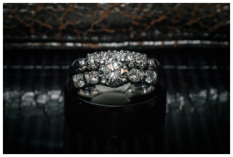 Wedding Ring image taken with a macro lens.